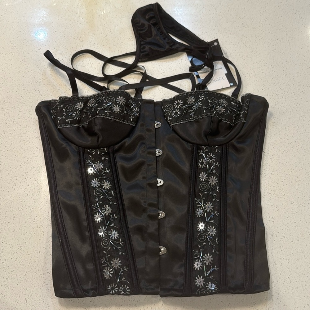 Corset with thong - size M